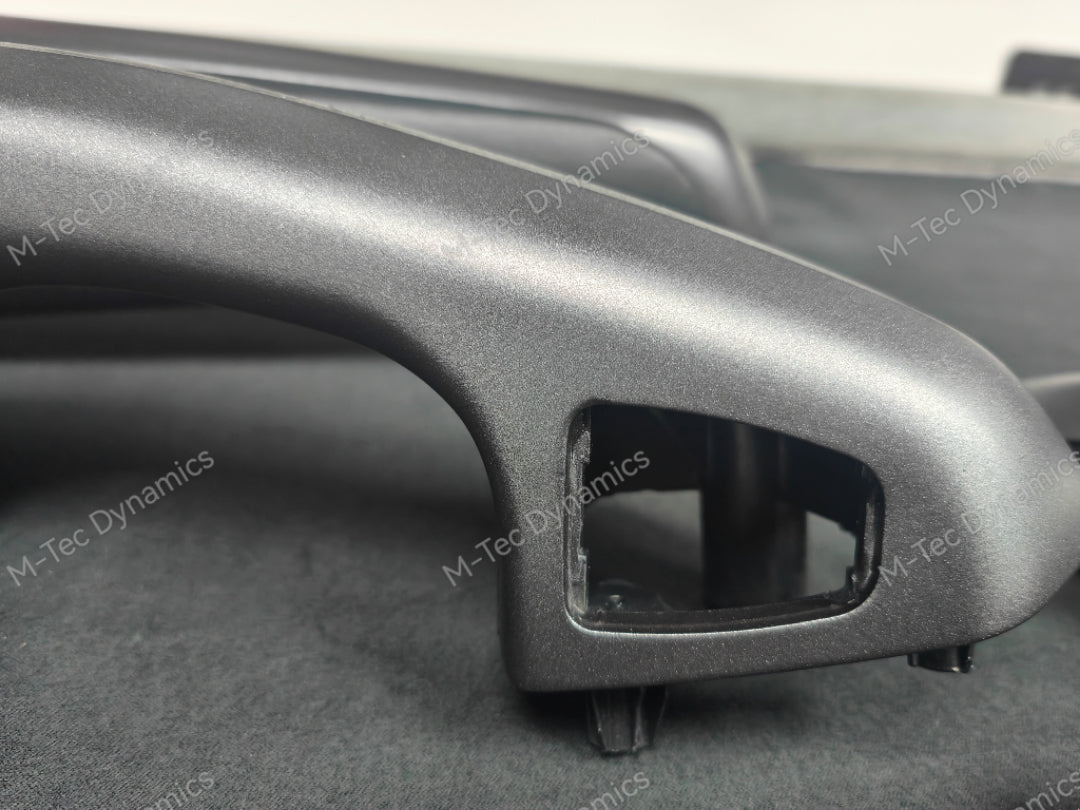 REMOVAL, WRAP & REFIT SERVICE - BMW E46 COUPE / CONVERTIBLE INTERIOR TRIM SET - SHADOW GREY
