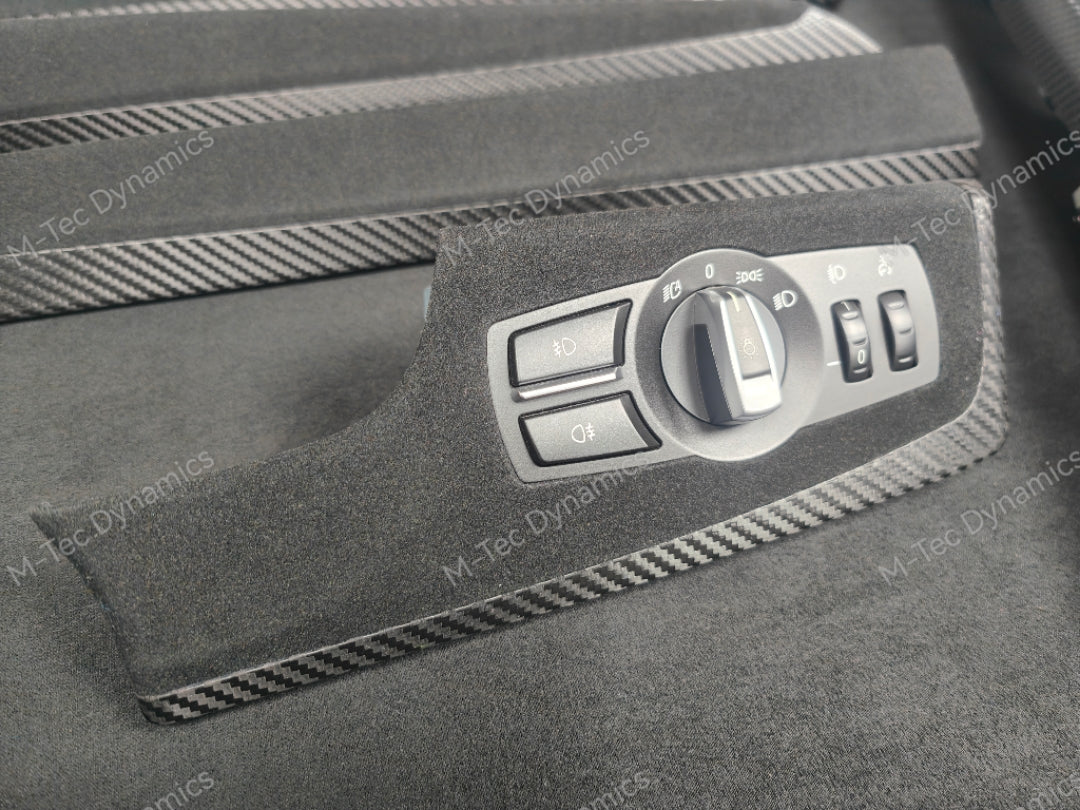 BMW F10 F11 AUTO PERFORMANCE STYLE / TEXTURED BLACK CARBON INTERIOR TRIM SET