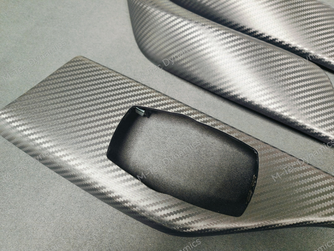BMW F20 INTERIOR TRIM SET - 3D CARBON / WHITE ACCENT
