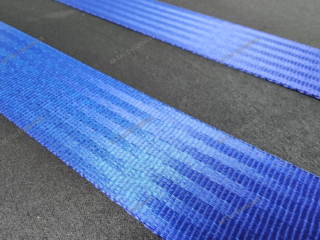 BMW E85 E86 Z4 BLUE FRONT SEAT BELT SET