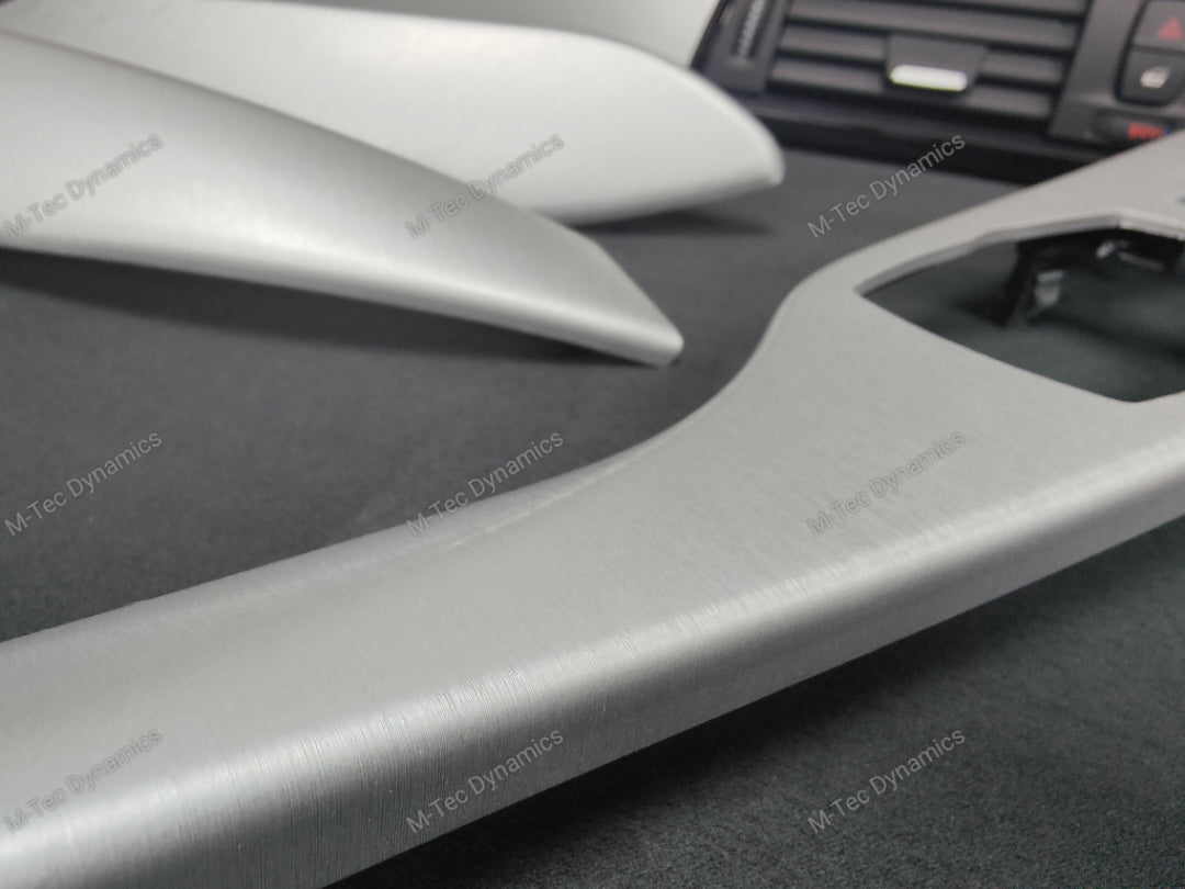 BMW F33 CONVERTIBLE LCI INTERIOR TRIM SET - SILVER BRUSHED ALUMINIUM (F30 F32)