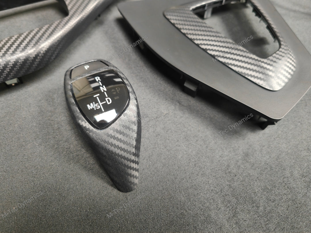 WRAPPING SERVICE - BMW F20 F21 F22 F23 LCI-2 CUSTOM INTERIOR TRIM SET - 3D CARBON / CUSTOM COLOUR ACCENT TRIM