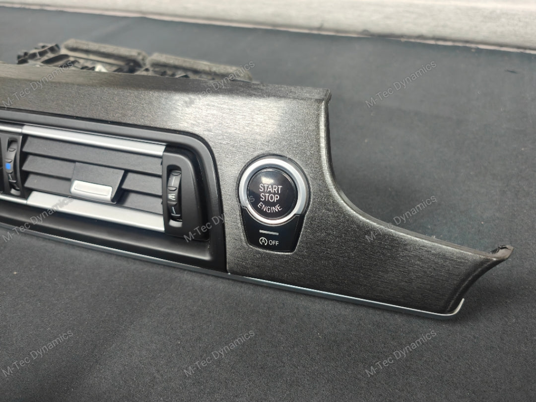 BMW F10 F11 AUTO INTERIOR TRIM SET - BLACK BRUSHED ALUMINIUM