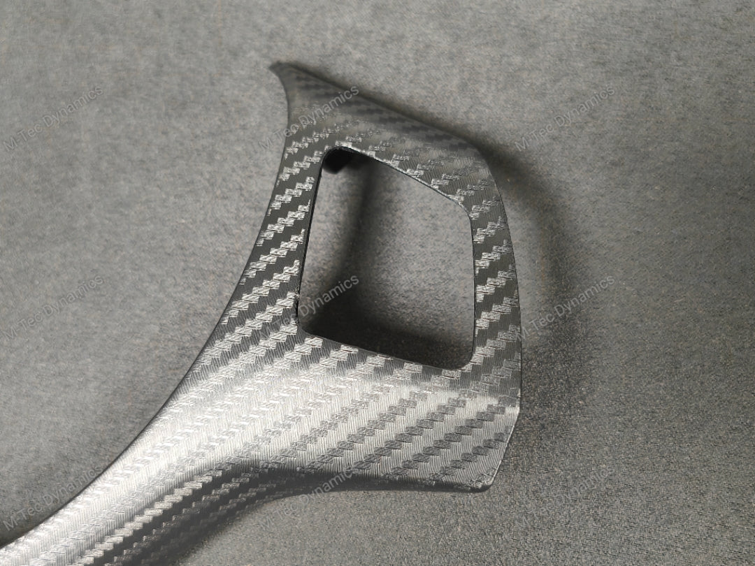 BMW E9X M3 STEERING FASCIA TRIM - BLACK 3D CARBON (E90, E91, E92, E93)