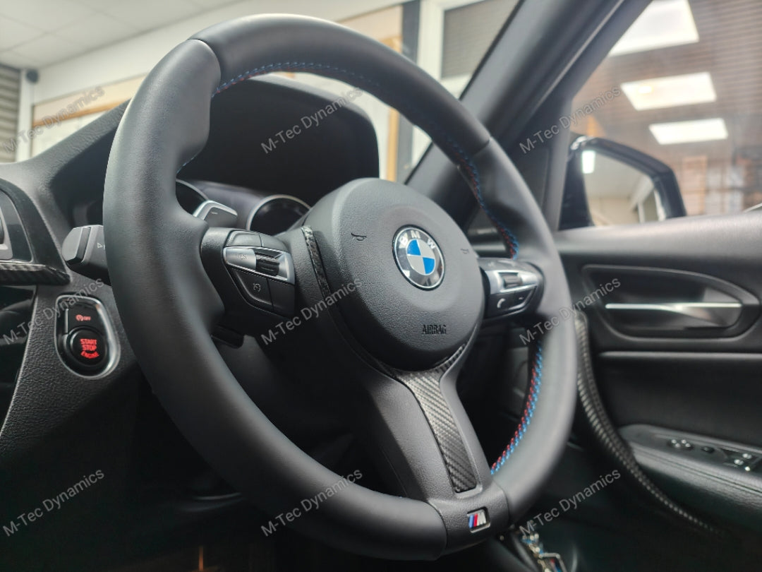 WRAPPING SERVICE - BMW F20 F21 F22 F23 LCI-2 PERFORMANCE STYLE INTERIOR TRIM SET - TEXTURED CARBON