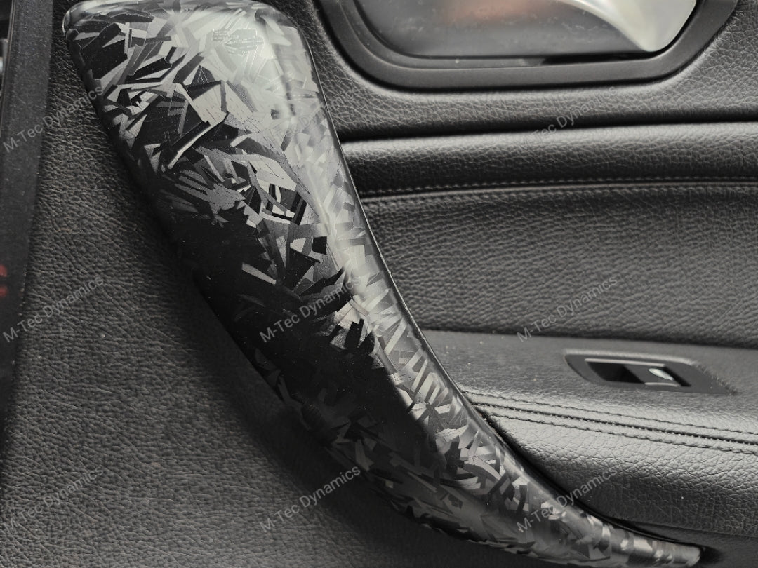 WRAPPING SERVICE - BMW F20 F21 F22 F23 LCI-2 CUSTOM INTERIOR TRIM SET - FORGED CARBON / ALCANTARA