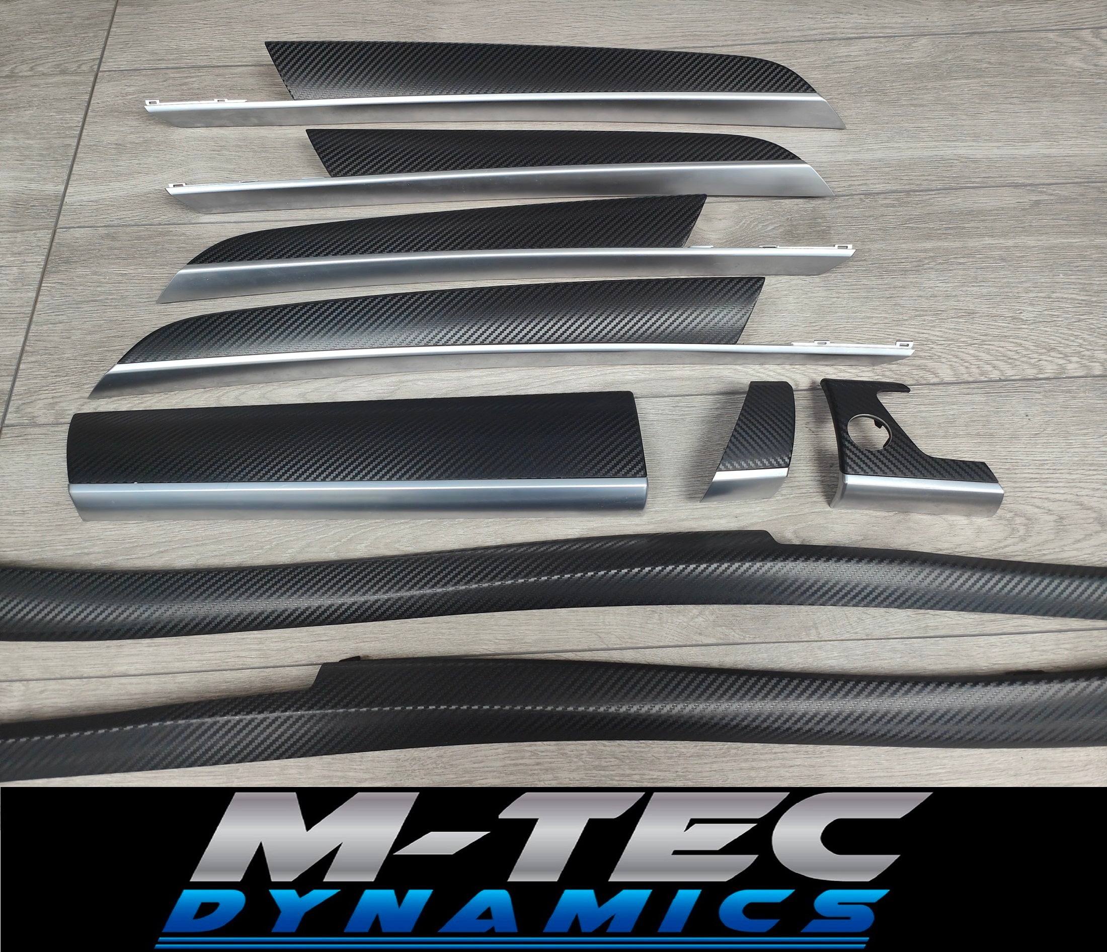 BMW X5 E70 INTERIOR TRIM SET BLACK 3D CARBON MTec Dynamics