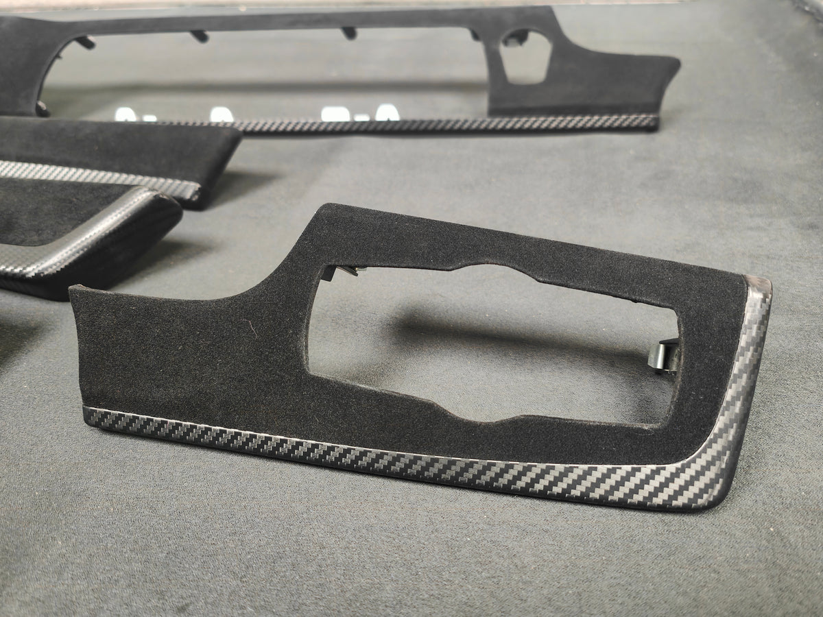 BMW F10 F11 M5 PERFORMANCE STYLE 3D BLACK CARBON INTERIOR TRIM SET