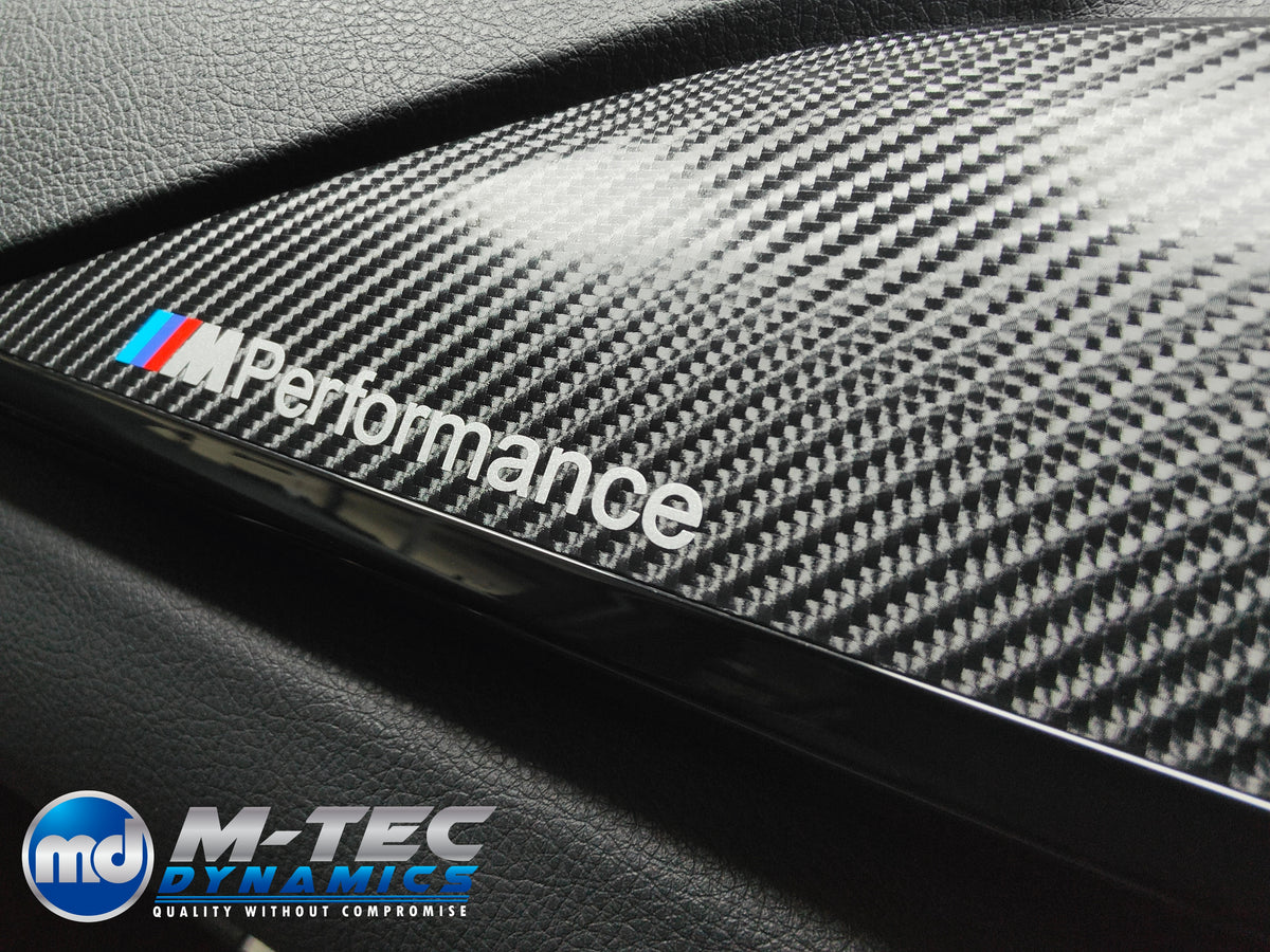 WRAPPING SERVICE - BMW F3X INTERIOR TRIM SET - 4D CARBON - (F30 F31 F32 F33 F36)