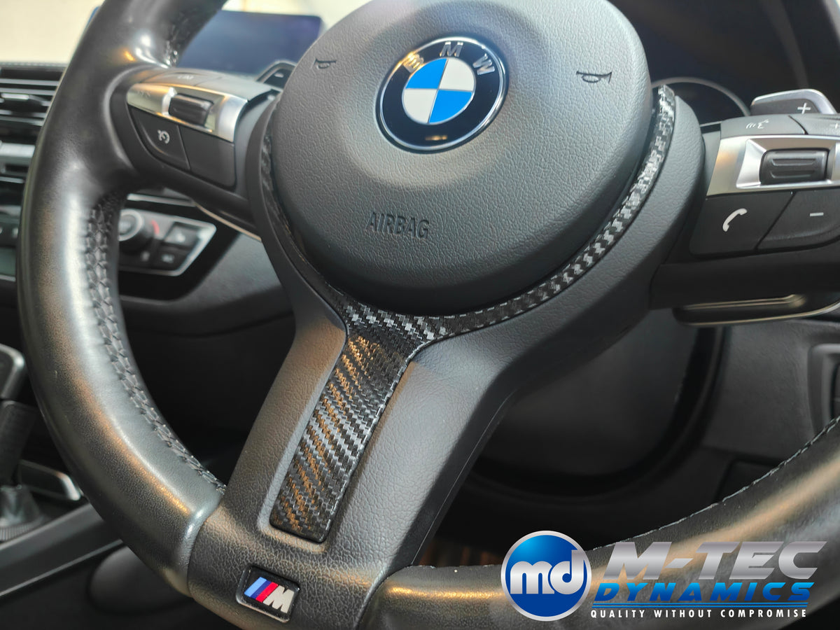 WRAPPING SERVICE - BMW F20 F21 F22 F23 LCI-2 INTERIOR TRIM SET - TEXTURED CARBON