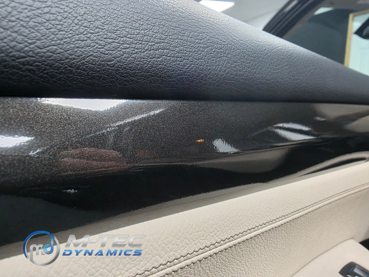 BMW X3 F25 / X4 F26 INTERIOR TRIM SET WRAPPING SERVICE - METALLIC BLACK