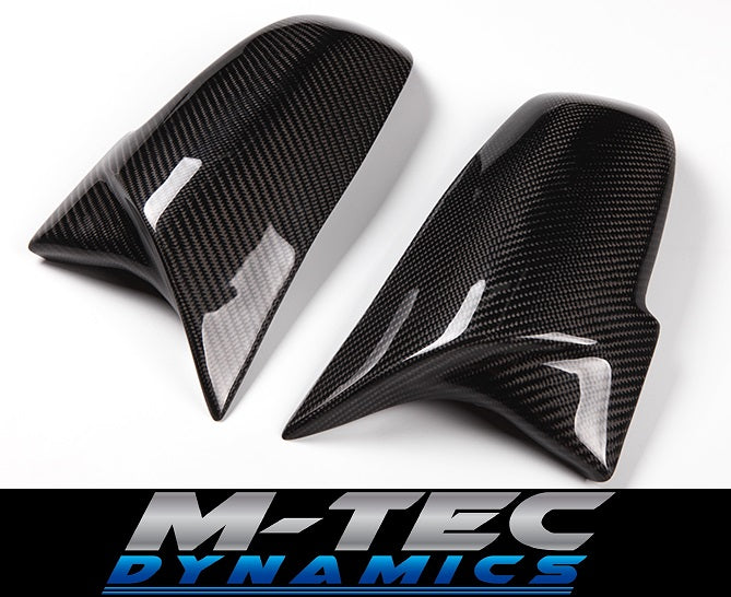 BMW M STYLE CARBON FIBRE WING MIRROR COVERS 1 2 3 4 SERIES
