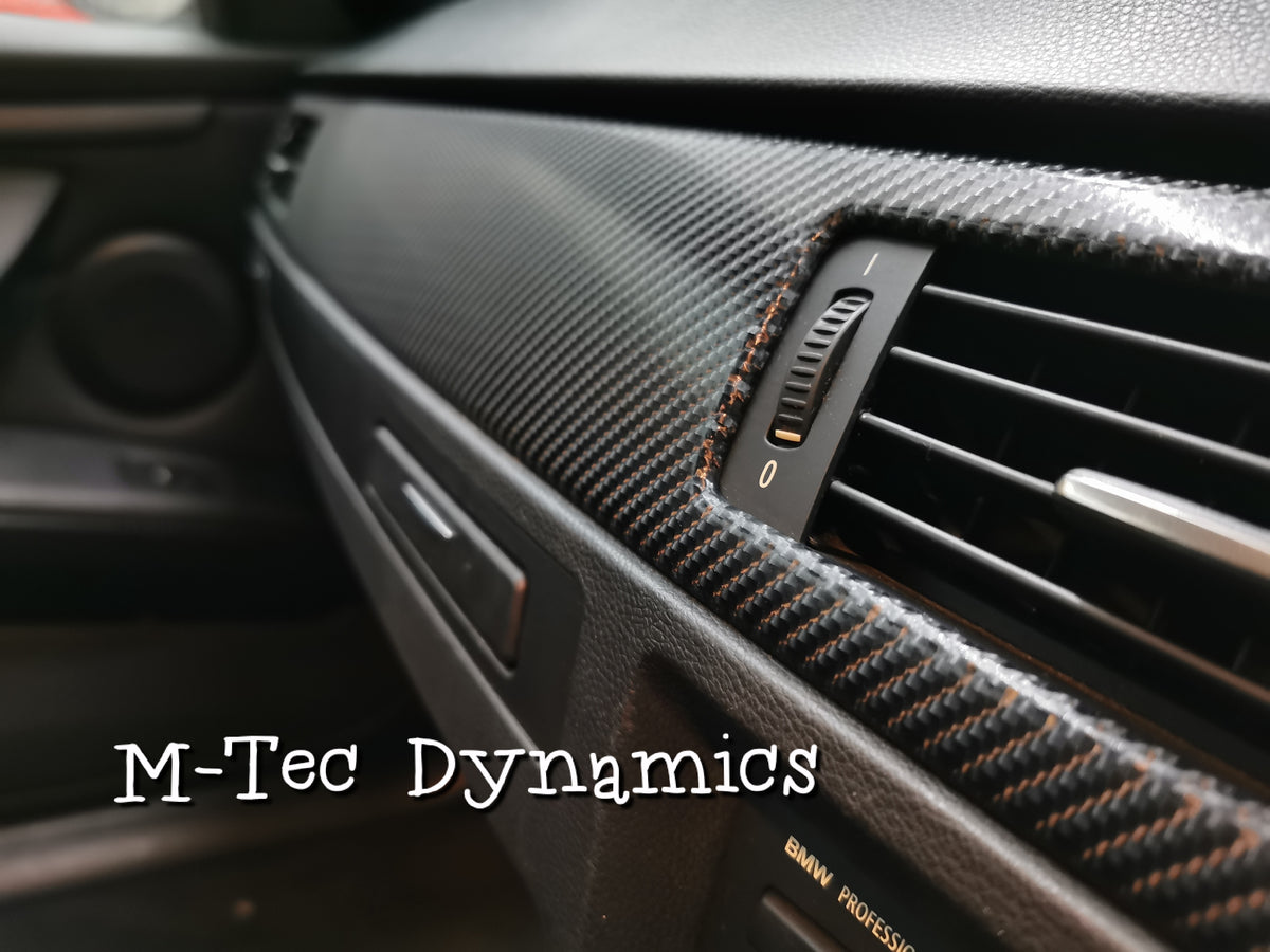 BMW E92 COUPE INTERIOR TRIM SET - BLACK 4D CARBON - CIC LCI I-DRIVE