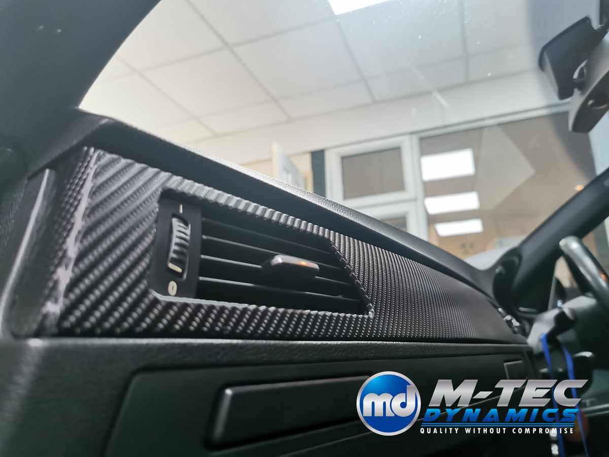 WRAPPING SERVICE - BMW E90 E91 E92 E93 INTERIOR TRIM SET - 4D CARBON