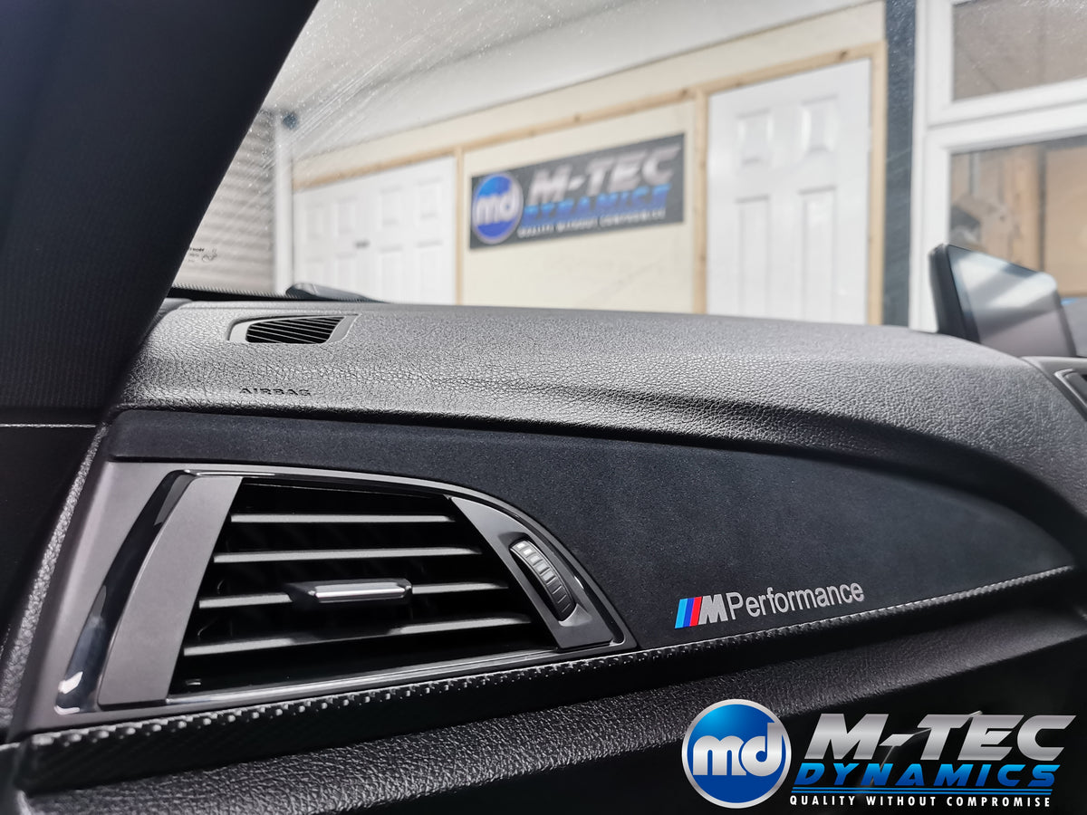 WRAPPING SERVICE - BMW F20 F21 F22 F23 PERFORMANCE STYLE INTERIOR TRIM SET - 4D CARBON / ALCANTARA
