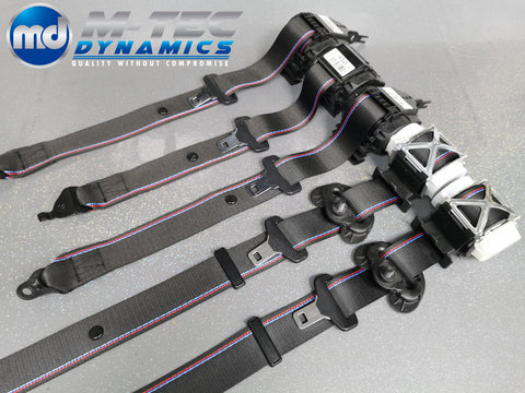 BMW 3-SERIES F30 / F80 M3 COMPETITION FRONT & REAR SEAT BELT SET