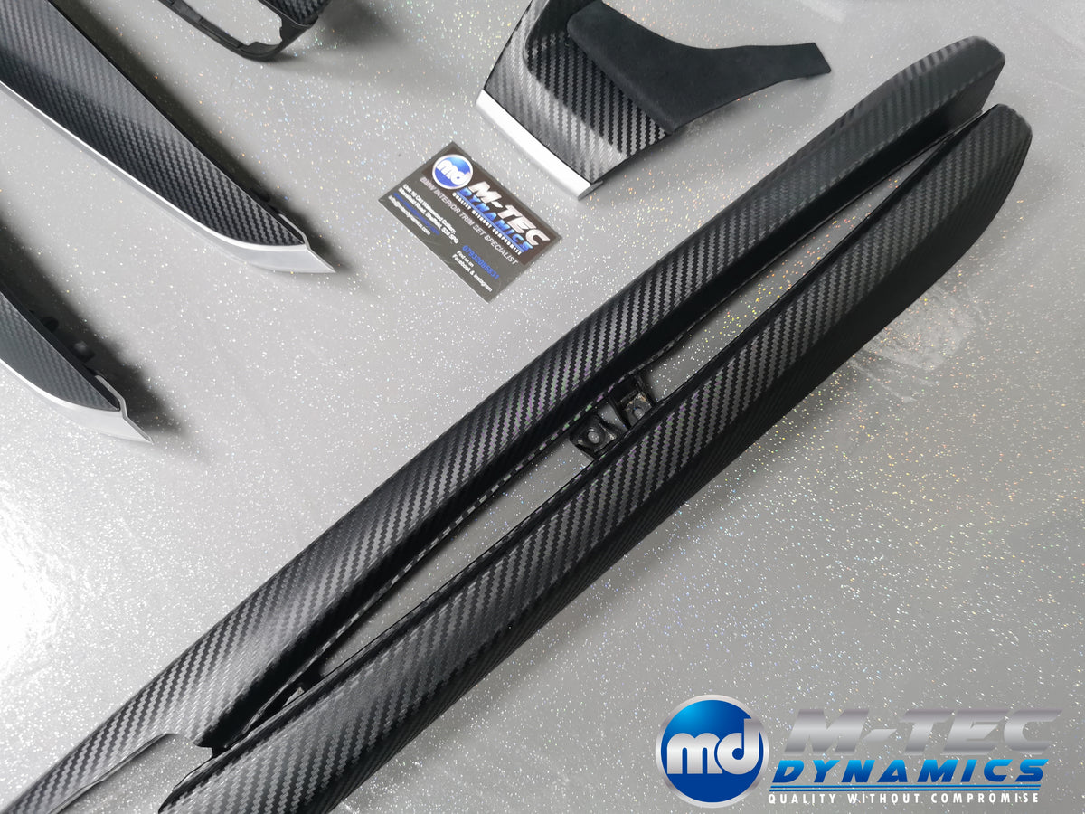 BMW X5 F15 INTERIOR TRIM SET - PERFORMANCE STYLE 3D CARBON / ALCANTARA
