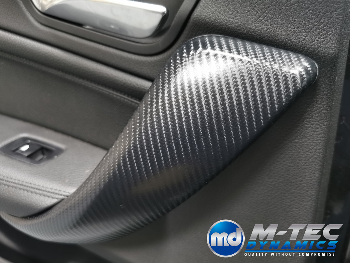WRAPPING SERVICE - BMW F20 F21 F22 F23 LCI-2 CUSTOM INTERIOR TRIM SET - 4D CARBON / CUSTOM ACCENT TRIM