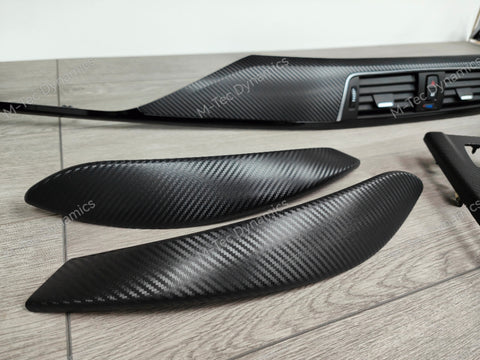 WRAPPING SERVICE - BMW F33 / F83 CONVERTIBLE INTERIOR TRIM SET - 3D CARBON