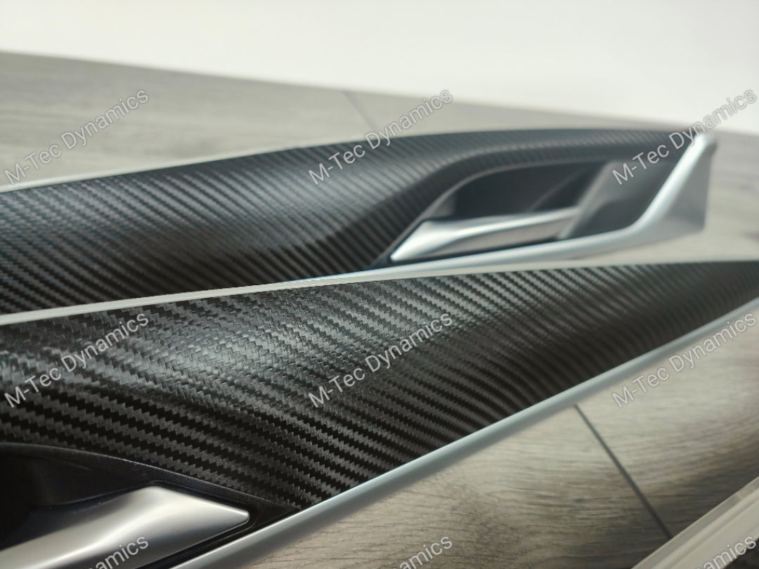 BMW G30 G31 INTERIOR TRIM SET - TEXTURED BLACK CARBON