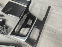 BMW G30 G31 INTERIOR TRIM SET - TEXTURED BLACK CARBON