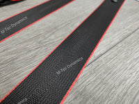 BMW 1-SERIES E87 5DR HATCH - FRONT SEAT BELT SET (RED EDGE)