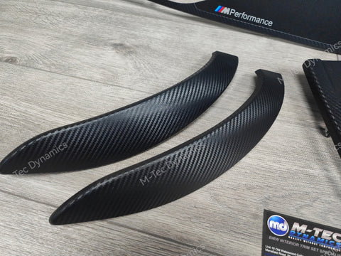 BMW F30 F31 F36 F80 PERFORMANCE STYLE INTERIOR TRIM SET - 3D CARBON