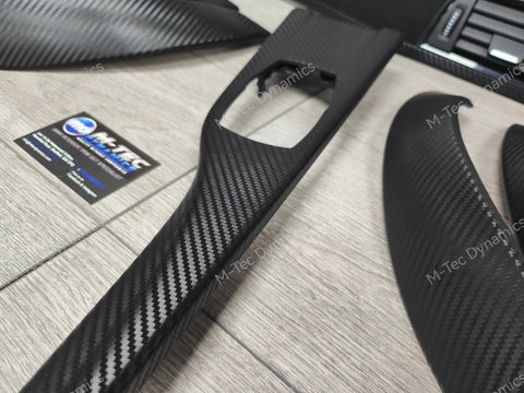 BMW F30 F31 F36 F80 PERFORMANCE STYLE INTERIOR TRIM SET - 3D CARBON