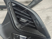 BMW 1-SERIES F40 / 2-SERIES F44 GRAN COUPE - DASH & CENTRE CONSOLE SET - DEEP TEXTURED GLOSSY BLACK CARBON (MTD-TEX)
