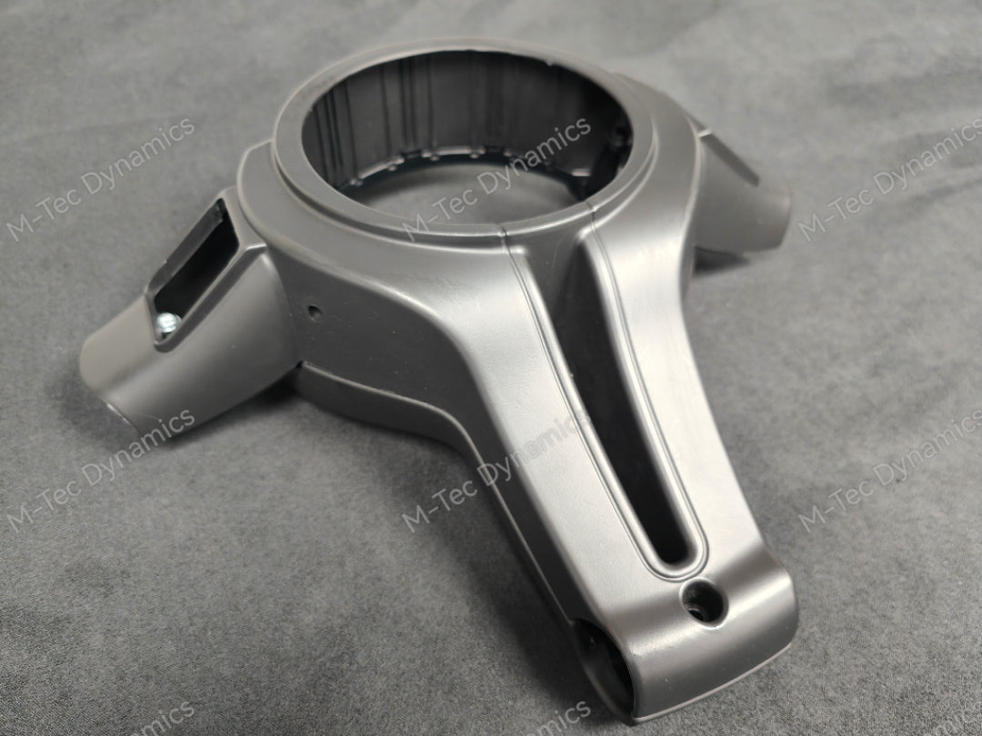 BMW F-SERIES ///M LEATHER / SILVER STEERING WHEEL TRIM (F&R) - M2 M3 M4 M5 M6