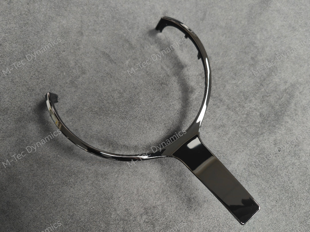 BMW F-SERIES GLOSS BLACK M-SPORT STEERING WHEEL TRIM - 1/2/3/4/5 SERIES F1X F2X F3X