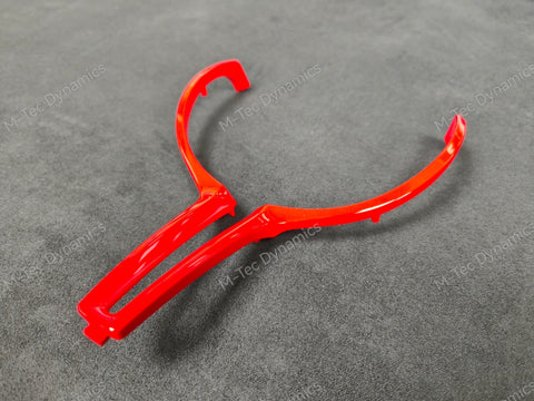 BMW F-SERIES ///M RED STEERING WHEEL TRIM - 2/3/4/5 SERIES M2 M3 M4 M5 M6