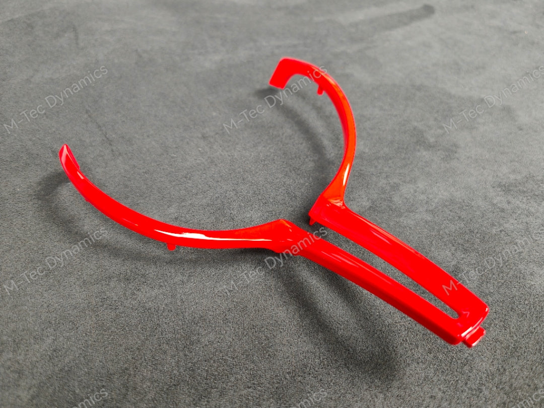 BMW F-SERIES ///M RED STEERING WHEEL TRIM - 2/3/4/5 SERIES M2 M3 M4 M5 M6