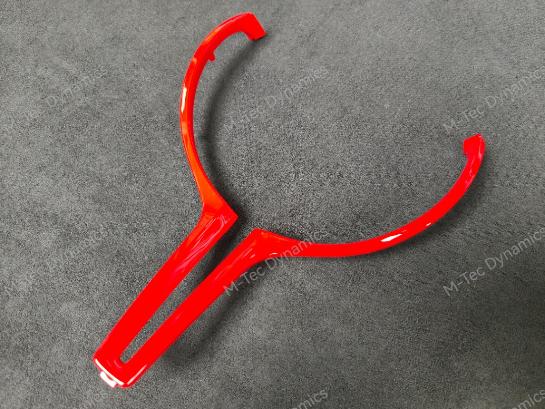 BMW F-SERIES ///M RED STEERING WHEEL TRIM - 2/3/4/5 SERIES M2 M3 M4 M5 M6
