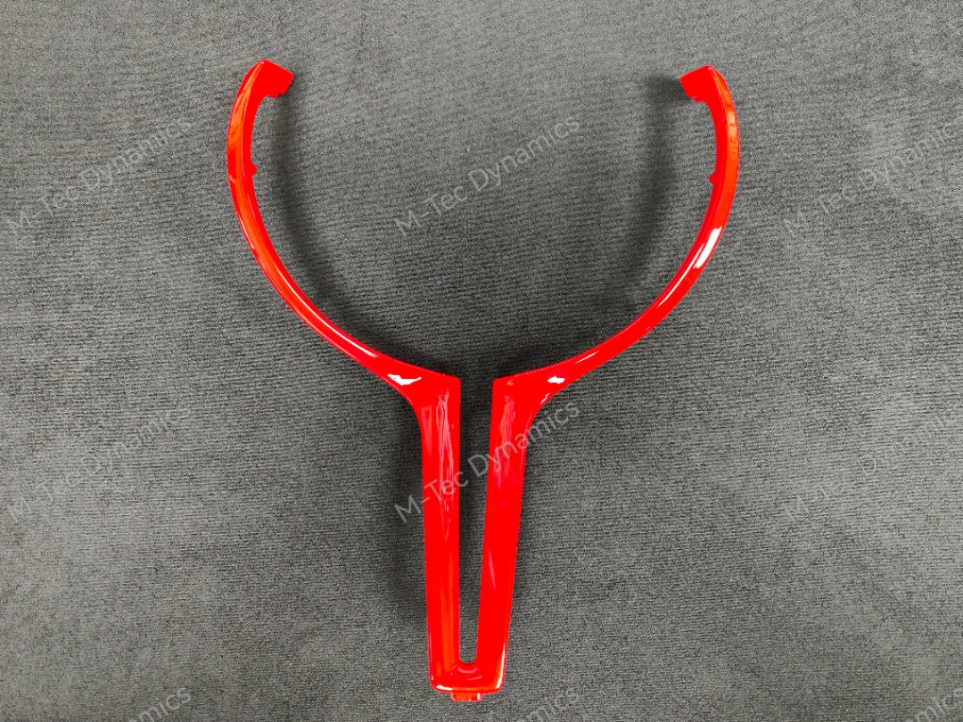 BMW F-SERIES ///M RED STEERING WHEEL TRIM - 2/3/4/5 SERIES M2 M3 M4 M5 M6
