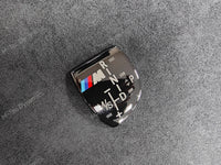 BMW GEAR INSERT BADGE STICKER SHIFTER ///M LOGO F20 F22 F10 F30 F32 F35 X5