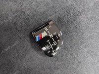 BMW GEAR INSERT BADGE STICKER SHIFTER ///M LOGO F20 F22 F10 F30 F32 F35 X5