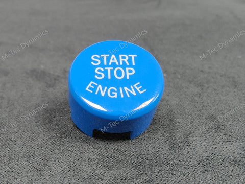 BMW F-SERIES BLUE ENGINE START BUTTON - 1/2/3/4/5/6 SERIES F2X F3X F8X M3 M4 M5 M6