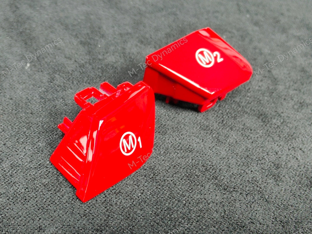 BMW F-SERIES RED STEERING WHEEL BUTTONS M1 M2 - F2X F3X X5M X6M F8X M3 M4 M5 M6 F30 F32 F80 F82