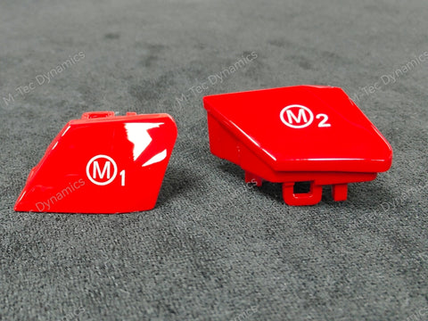 BMW F-SERIES RED STEERING WHEEL BUTTONS M1 M2 - F2X F3X X5M X6M F8X M3 M4 M5 M6
