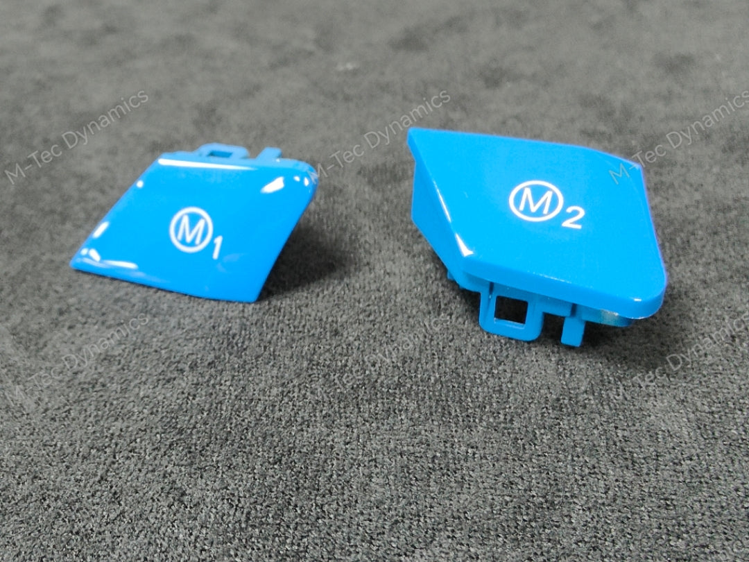 BMW F-SERIES BLUE STEERING WHEEL BUTTONS M1 M2 - F2X F3X X5M X6M F8X M3 M4 M5 M6 F30 F32 F80 F82