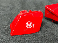 BMW F-SERIES RED STEERING WHEEL BUTTONS M1 M2 - F2X F3X X5M X6M F8X M3 M4 M5 M6 F30 F32 F80 F82
