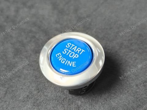 BMW E9X SERIES (BLUE) ENGINE START BUTTON - E90 E92 E93 M3 / E89 Z4