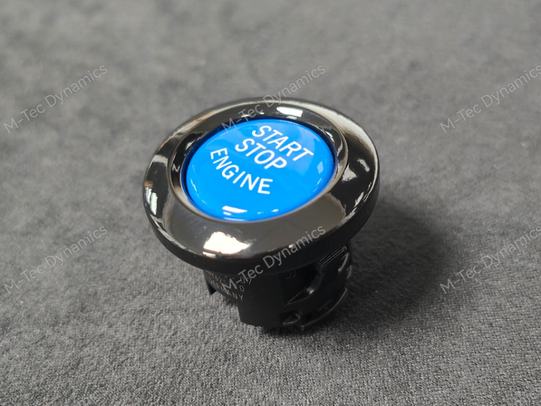 BMW E9X SERIES (BLUE) ENGINE START BUTTON - E90 E92 E93 M3 / E89 Z4