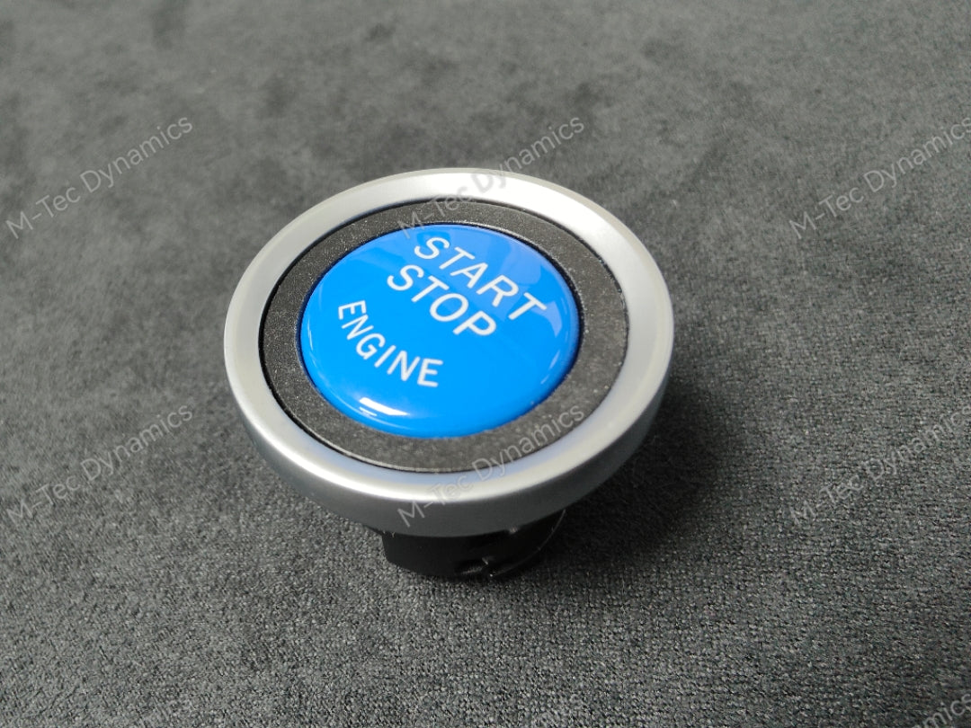 BMW E9X SERIES LCI (BLUE) ENGINE START BUTTON - E90 E92 E93 M3 / E89 Z4