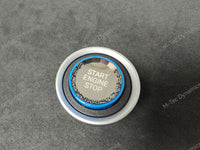 BMW E9X SERIES LCI (BLUE) CRYSTAL ENGINE START BUTTON - E90 E92 E93 M3 / E89 Z4
