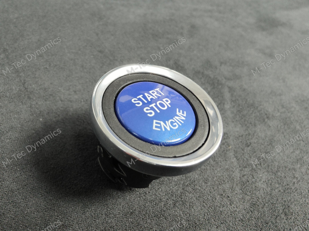 BMW E9X SERIES LCI (BLUE) ENGINE START BUTTON - E90 E92 E93 M3 / E89 Z4