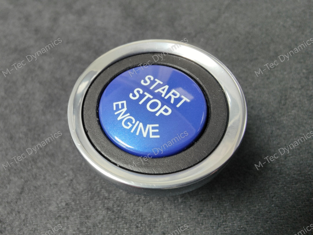BMW E9X SERIES LCI (BLUE) ENGINE START BUTTON - E90 E92 E93 M3 / E89 Z4
