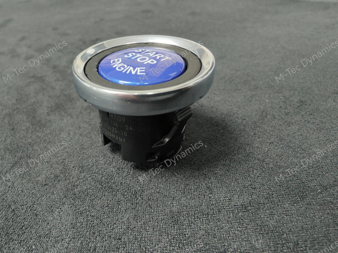 BMW E9X SERIES LCI (BLUE) ENGINE START BUTTON - E90 E92 E93 M3 / E89 Z4