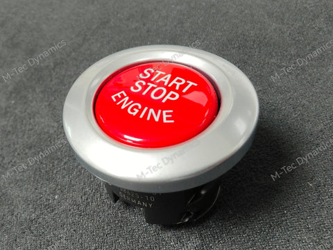 BMW E9X SERIES (RED) ENGINE START BUTTON - E90 E92 E93 M3 / E89 Z4